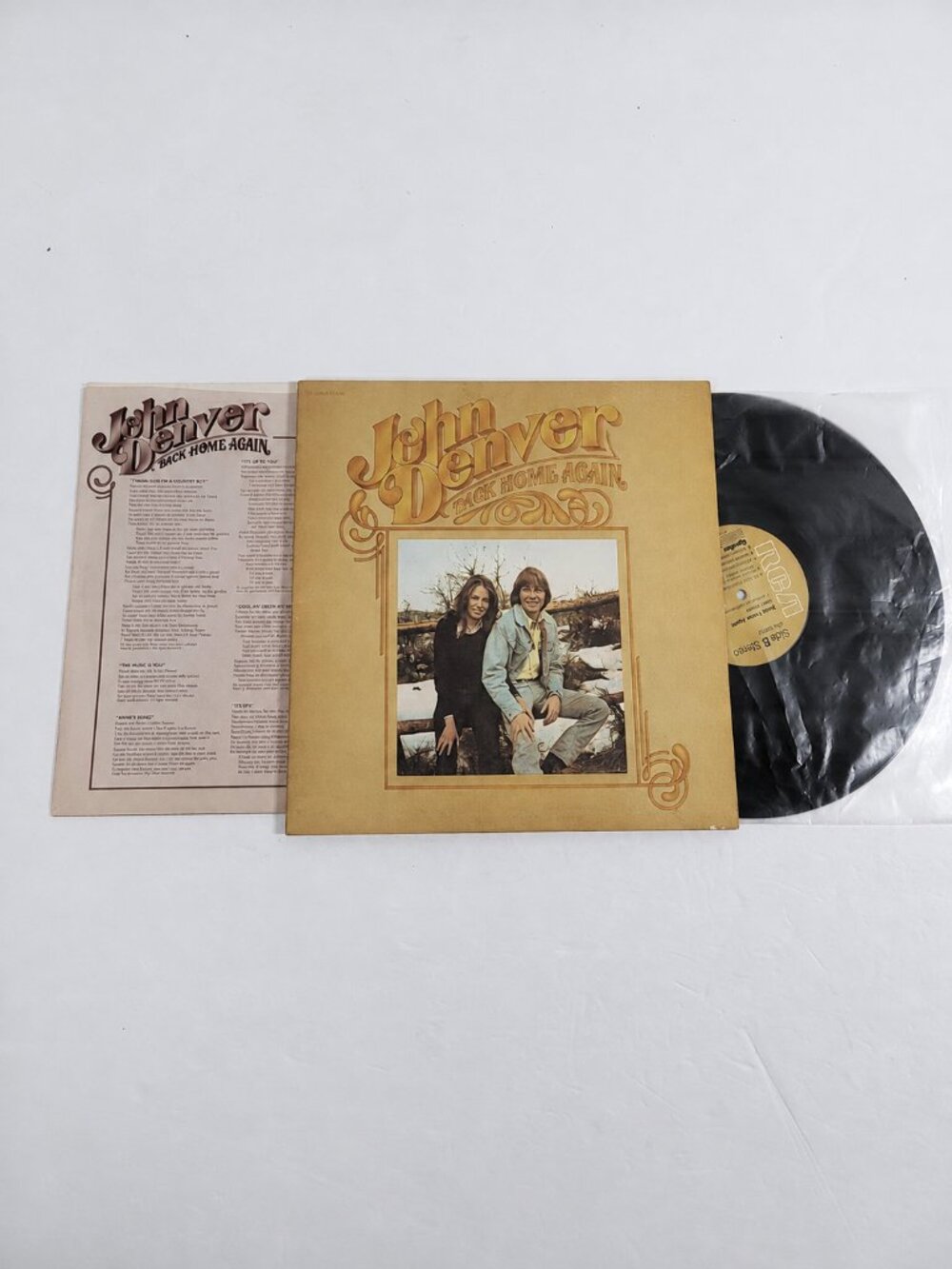 John Denver Back Home Again 1974 Canadian Vinyl LP RCA Gatefold